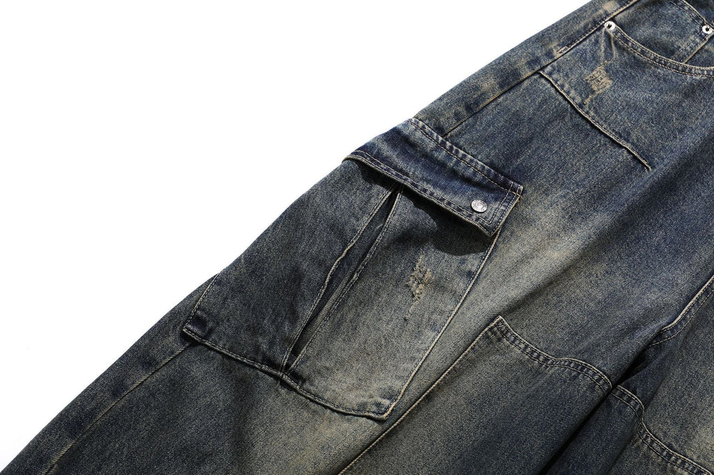 New vintage work jeans for men and women