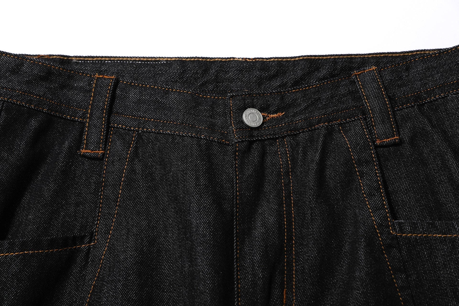 New retro nostalgic original color straight personality jeans