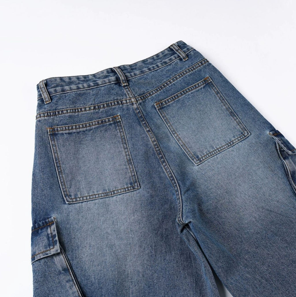 Double pocket fashion jeans