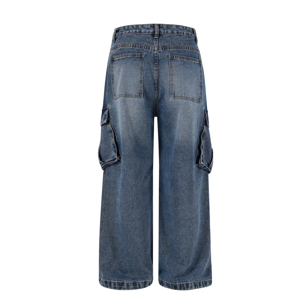 Double pocket fashion jeans
