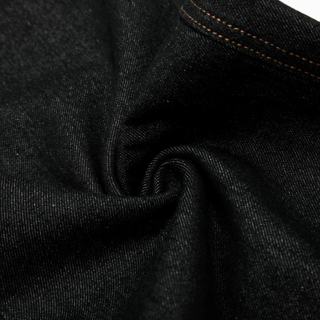 Fashion workwear jeans high street embroidery loose wide pants