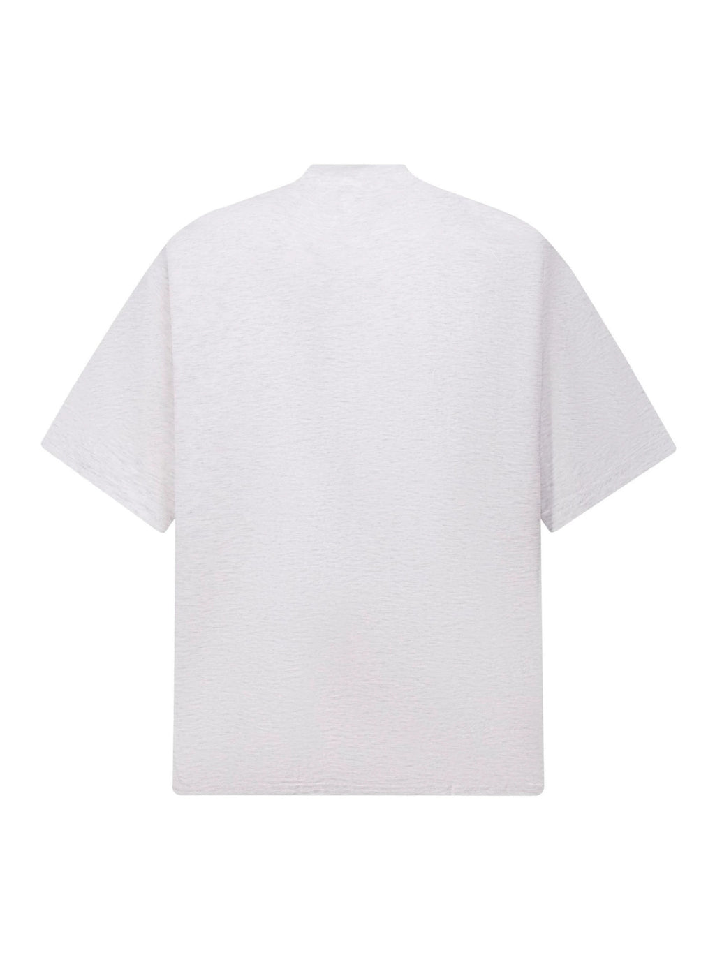 Fashion printed solid color T-shirt