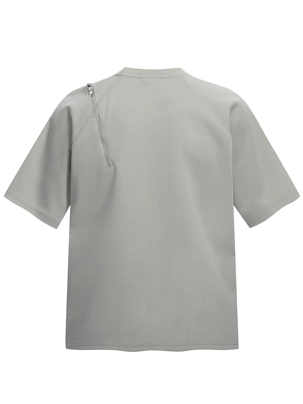 Fashion printed solid color T-shirt