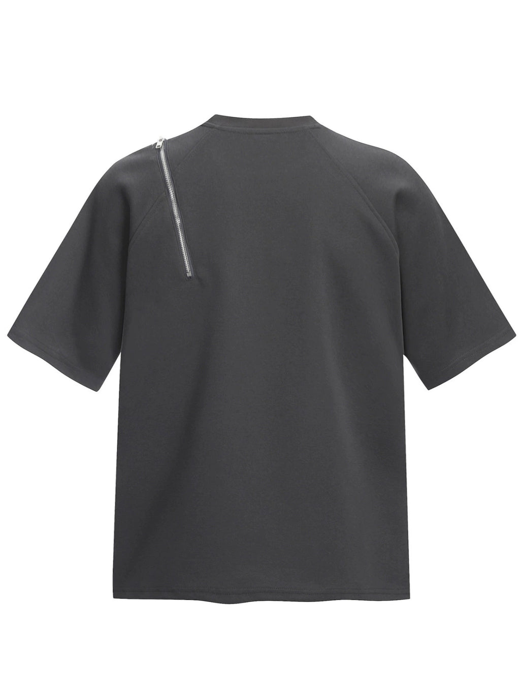 Fashion printed solid color T-shirt